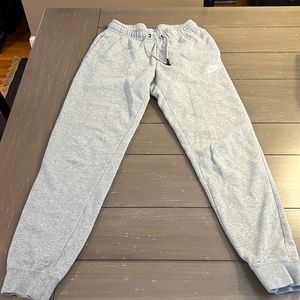 Nike swoosh women’s gray sweatpants size XS